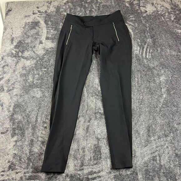 Lululemon Better Together Pant Women's 8/10 Black Zipper Pocket Stretch Nylon - Picture 1 of 8